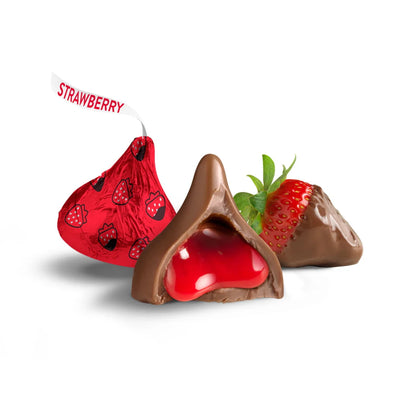 Hershey's Kisses Dipped Strawberry Flavoured Chocolate, 180-g