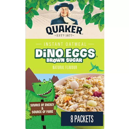 Quaker Dino Eggs Instant Oatmeal – Fun, Nutritious Kids' Breakfast