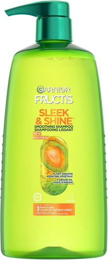 Garnier Fructis Sleek & Shine, Smoothing Shampoo, 1L