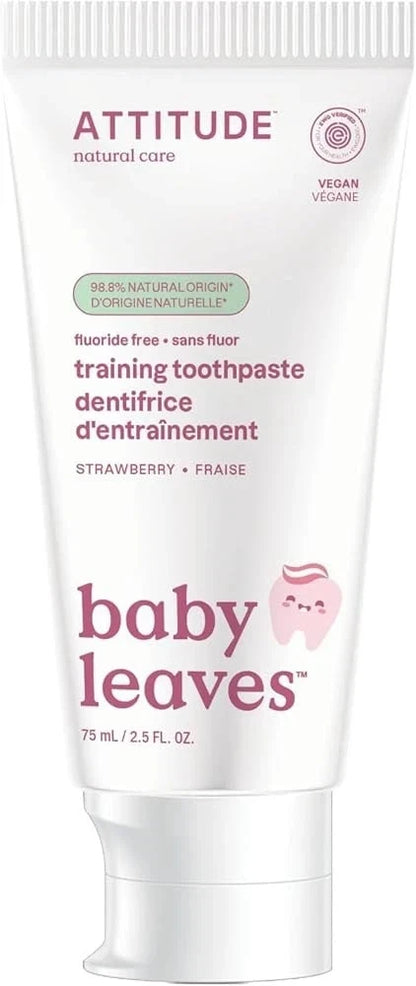 Attitude Baby and Child Fluoride-Free Training Toothpaste, 75g