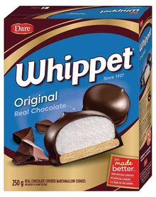 Whippet Chocolate Covered Marshmallow Cookies – Classic Fluffy Indulgence (250g)