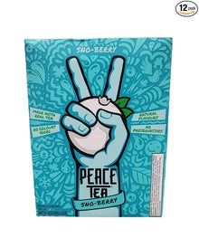 Peace Tea Sno-Berry Iced Tea - 12 Pack Refreshing Berry Flavor (11.5 fl oz Cans)