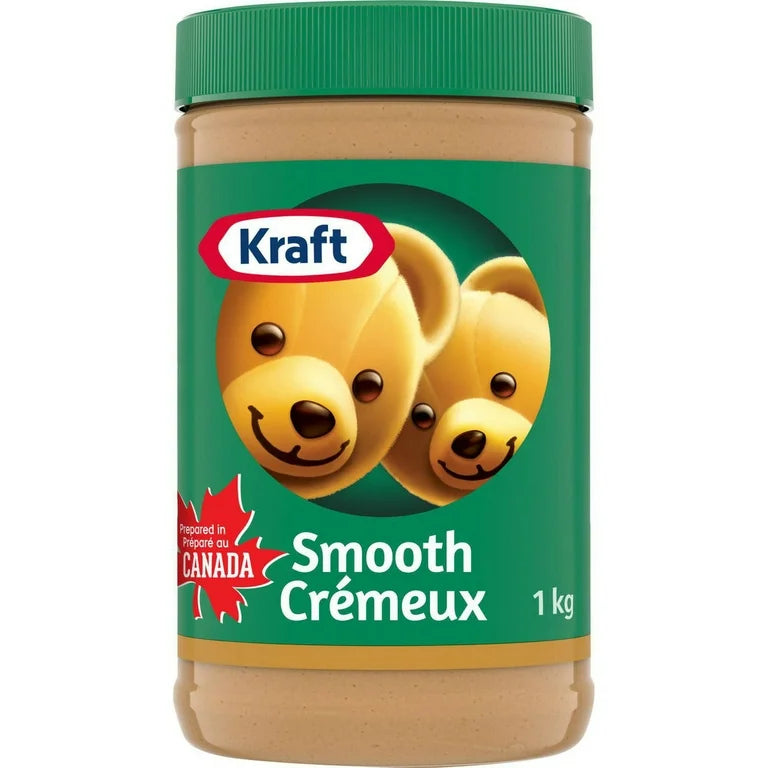 Kraft Peanut Butter Smooth 1kg